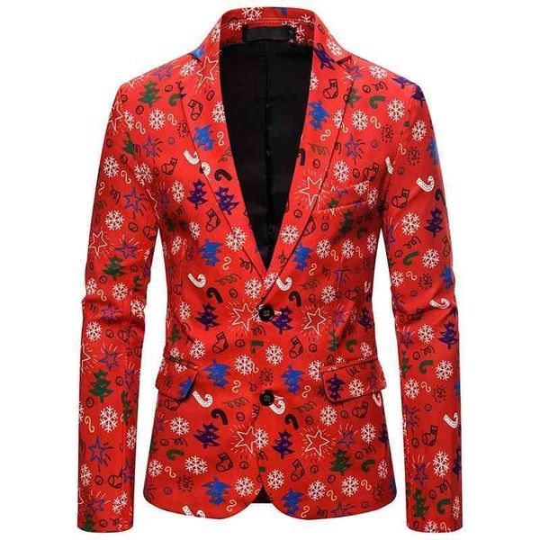 mens christmas print coats blazers new year day blazer jacket male clothing blazers slim fit male, White;black
mens christmas print coats blazers new year day blazer jacket male clothing blazers slim fit male, White;black