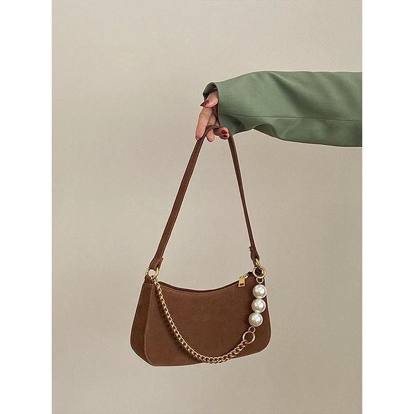 french retro pearl chain armpit bag 2021 suede high texture versatile one-shoulder messenger cross body
french retro pearl chain armpit bag 2021 suede high texture versatile one-shoulder messenger cross body