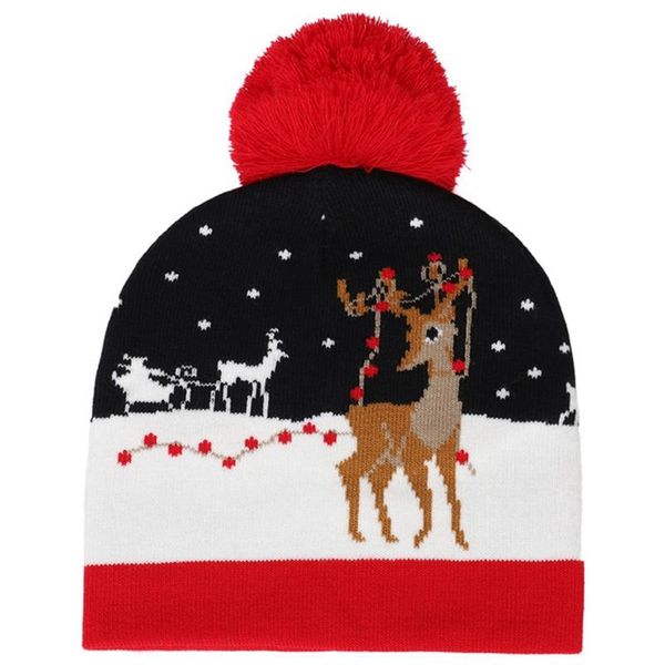 christmas decorations jacquard hat, wool ball, all- ear protection head hat
christmas decorations jacquard hat, wool ball, all- ear protection head hat