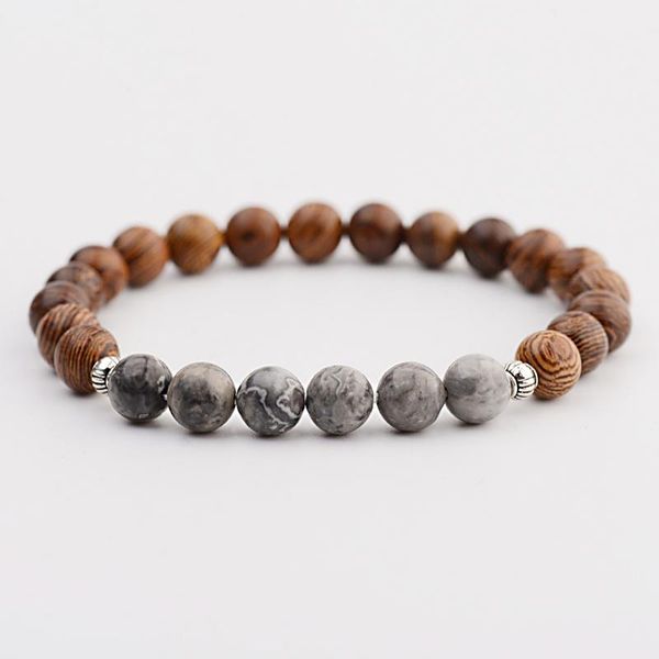 beaded, strands amader 2021 natural wood beads bracelets men prayer meditation amazonite&gray stone balance bracelet for women yoga abj032, Black
beaded, strands amader 2021 natural wood beads bracelets men prayer meditation amazonite&gray stone balance bracelet for women yoga abj032, Black