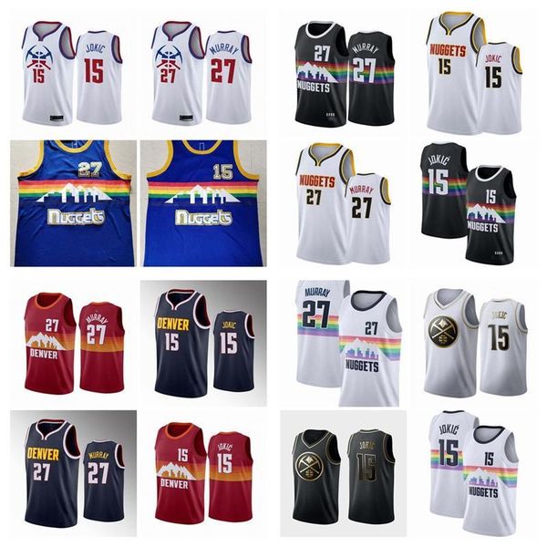basketball jerseys denver nuggets nikola jokic jamal murray embroider the court swingmen sew jersey, Black;red
basketball jerseys denver nuggets nikola jokic jamal murray embroider the court swingmen sew jersey, Black;red