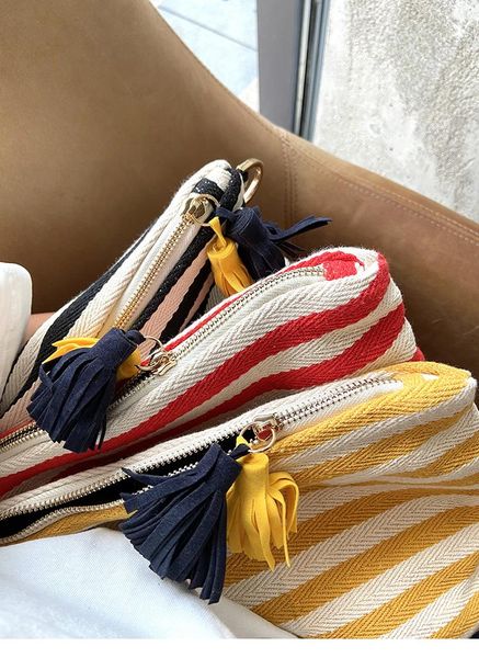korean tassel cosmetic bag ladies striped box storage daily necessities travel toilet canvas beauty bags & cases
korean tassel cosmetic bag ladies striped box storage daily necessities travel toilet canvas beauty bags & cases