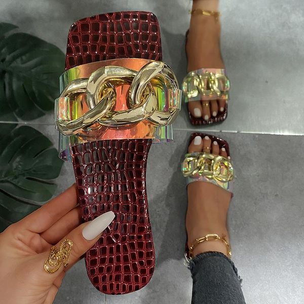 slippers summer ladies flat sandals female outdoor beach leather slides, Black
slippers summer ladies flat sandals female outdoor beach leather slides, Black