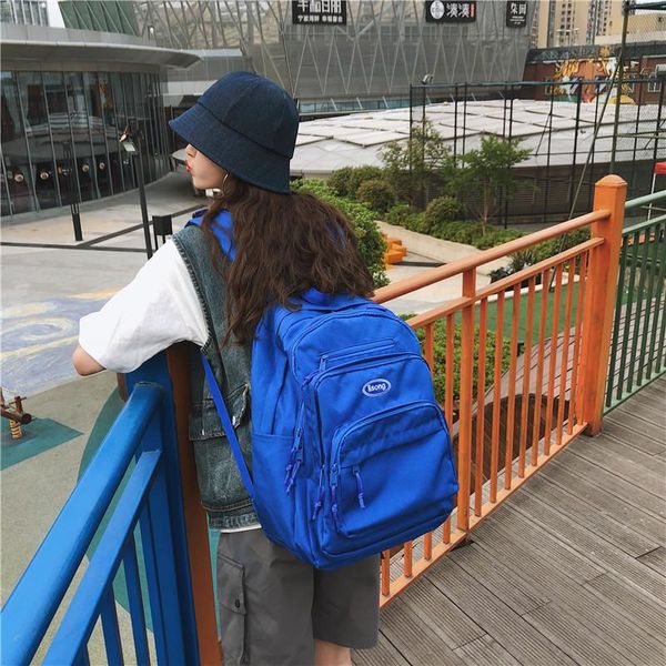 fashion schoolbag female style korean college students backpack high school campus large capacity computer bag
fashion schoolbag female style korean college students backpack high school campus large capacity computer bag
