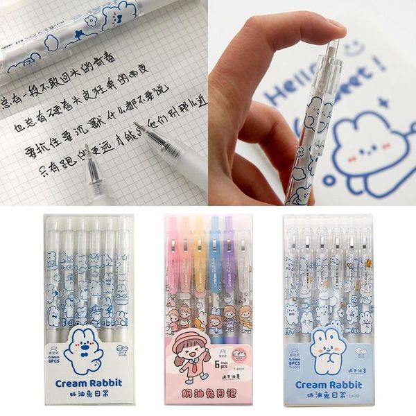 gel pens pack of 6 retractable ink pen 0.5mm smooth writing grip kawaii black fine point school stationery supplies kids
gel pens pack of 6 retractable ink pen 0.5mm smooth writing grip kawaii black fine point school stationery supplies kids