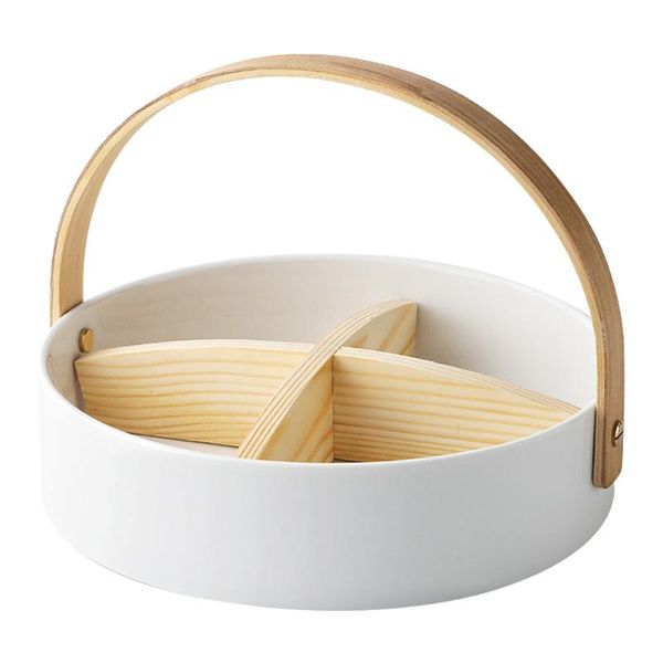 1pc candy plate storage tray compartments dish for home dishes & plates 
1pc candy plate storage tray compartments dish for home dishes & plates