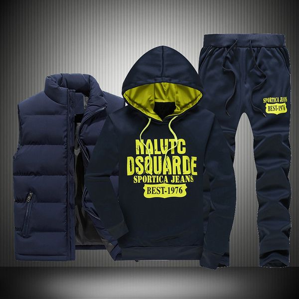 men's tracksuits tracksuit autumn winter s set printed sports suit vest+hoodie+pants 3 pieces fashion casual track clothing fsy5, Gray
men's tracksuits tracksuit autumn winter s set printed sports suit vest+hoodie+pants 3 pieces fashion casual track clothing fsy5, Gray