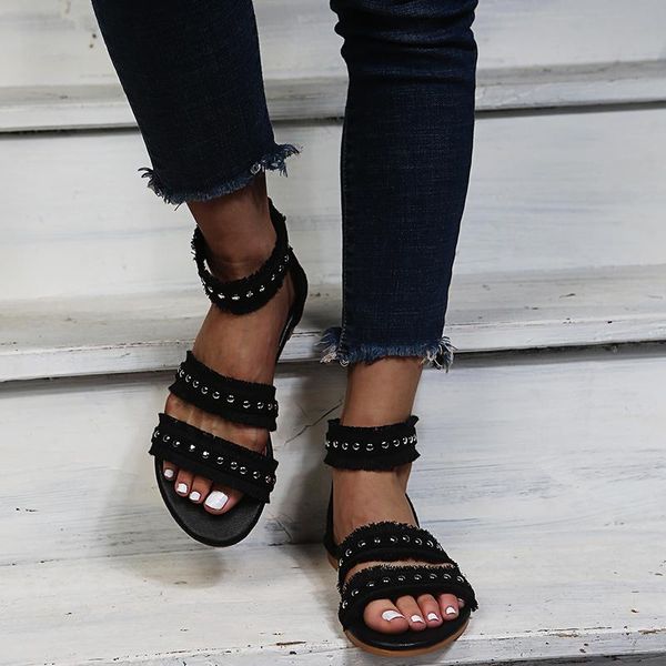 women sandals summer shoes ladies fashion wedges woman plus size 35-43 dorp, Black
women sandals summer shoes ladies fashion wedges woman plus size 35-43 dorp, Black
