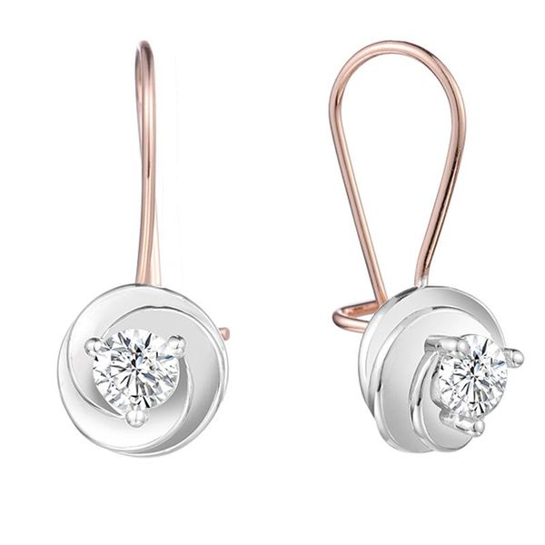 color women girls flowers shaped with one big cubic zircon 585 rose gold drop earrings dangle & chandelier, Silver
color women girls flowers shaped with one big cubic zircon 585 rose gold drop earrings dangle & chandelier, Silver