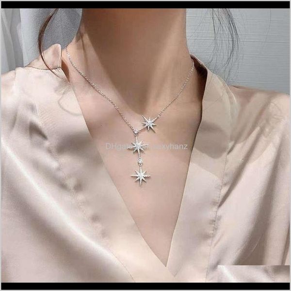 necklaces & pendants jewelry drop delivery 2021 fashion three stars titanium steel necklace womens micro inlaid zircon pendant net red perso, Silver
necklaces & pendants jewelry drop delivery 2021 fashion three stars titanium steel necklace womens micro inlaid zircon pendant net red perso, Silver