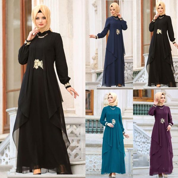 ethnic clothing muslim dubai hijab dress for women solid color fake two pieces chiffon robe kaftan maxi long islamic femme, Red
ethnic clothing muslim dubai hijab dress for women solid color fake two pieces chiffon robe kaftan maxi long islamic femme, Red