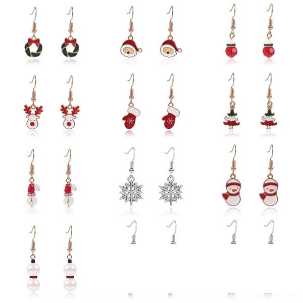 6988 e8799 bell gloves and stud snow elk cartoon bells christmas gift earrings gloves cute earrings set, Golden;silver
6988 e8799 bell gloves and stud snow elk cartoon bells christmas gift earrings gloves cute earrings set, Golden;silver