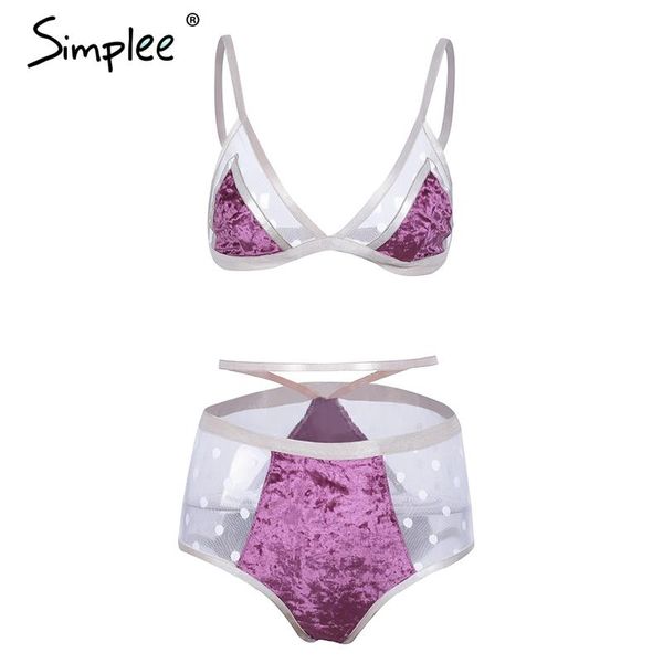 bras sets simplee strap velvet mesh intimates bra brief backless string women lingerie set fashion elastic bralette female, Red;black
bras sets simplee strap velvet mesh intimates bra brief backless string women lingerie set fashion elastic bralette female, Red;black