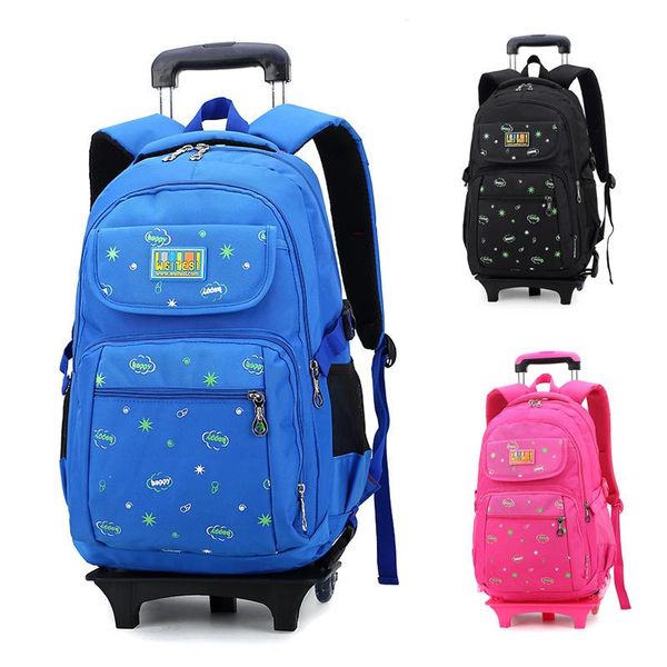 removable children school bags with 3 wheels climb stair trolley bookbag kids wheeled girls backpack
removable children school bags with 3 wheels climb stair trolley bookbag kids wheeled girls backpack