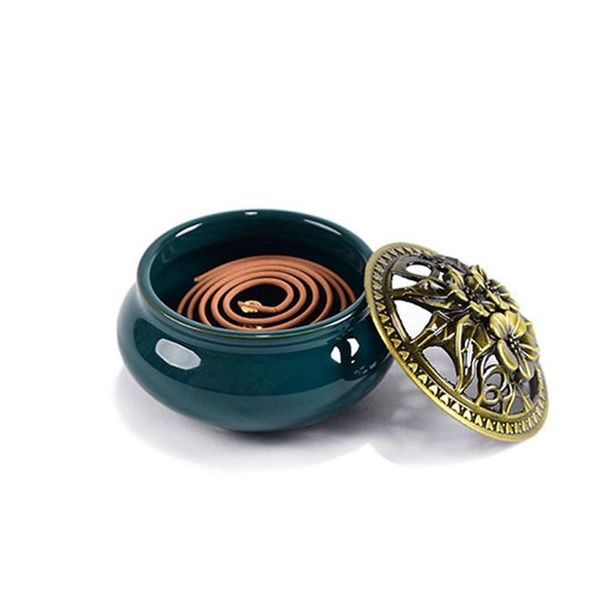 fragrance lamps ceramics incense burner censer fireproof room sandalwood plate mosquito coil bedroom creative classical household decoration
fragrance lamps ceramics incense burner censer fireproof room sandalwood plate mosquito coil bedroom creative classical household decoration