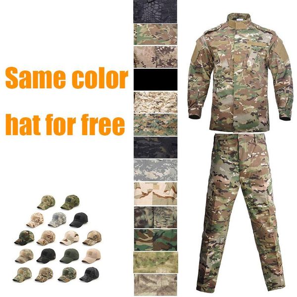 men tactical jacket military uniform combat hunting suit wearable coat clothes sets, Camo
men tactical jacket military uniform combat hunting suit wearable coat clothes sets, Camo
