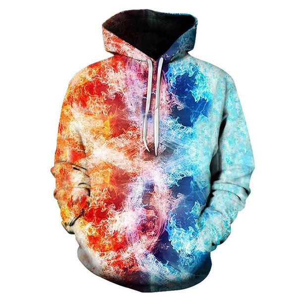 printing men and women all-match outdoor leisure ice fire cool loose comfortable autumn winter hoodies trend men's & sweatshirts, Black
printing men and women all-match outdoor leisure ice fire cool loose comfortable autumn winter hoodies trend men's & sweatshirts, Black