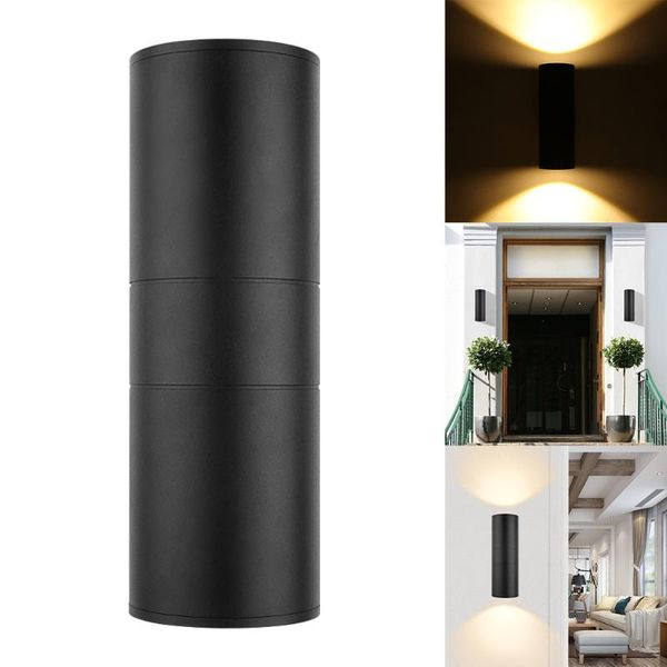 led outdoor wall light up and down cylinder sconce lights waterproof ip65 buitenverlichting for garden lamps
led outdoor wall light up and down cylinder sconce lights waterproof ip65 buitenverlichting for garden lamps