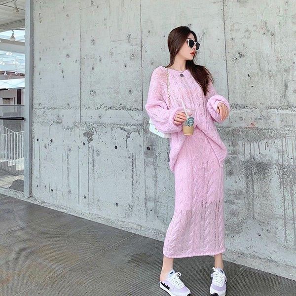 women's tracksuits 2021 autumn winter women knitted dress set female long sleeve pullover sweater solid 2 piece casual fashion warm sui, Gray
women's tracksuits 2021 autumn winter women knitted dress set female long sleeve pullover sweater solid 2 piece casual fashion warm sui, Gray