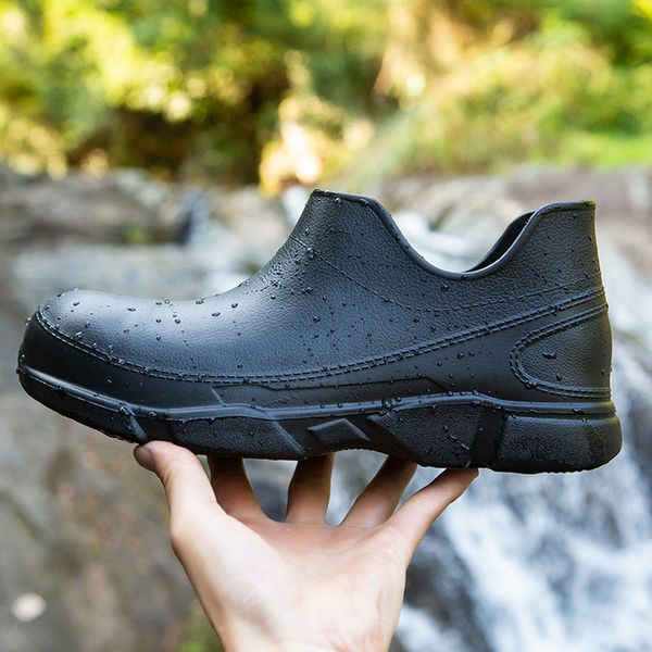 l restaurant kitchen chef shoes non-slip waterproof oil-proof mens rain shoes resistant ankle rain boots men safety shoes, Black
l restaurant kitchen chef shoes non-slip waterproof oil-proof mens rain shoes resistant ankle rain boots men safety shoes, Black