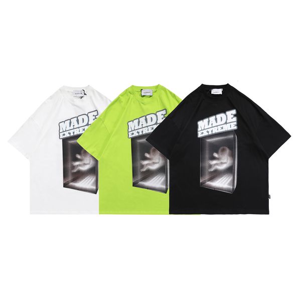 fashion t shirt vibe style dark black mourning print short sleeve high street loose for men and women, White;black
fashion t shirt vibe style dark black mourning print short sleeve high street loose for men and women, White;black
