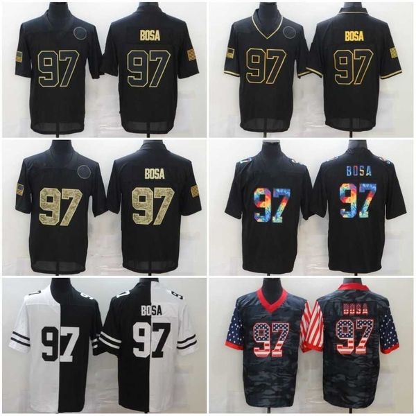 97 nick bosa football jersey 2020 salute to service limited black white red, Black;red
97 nick bosa football jersey 2020 salute to service limited black white red, Black;red