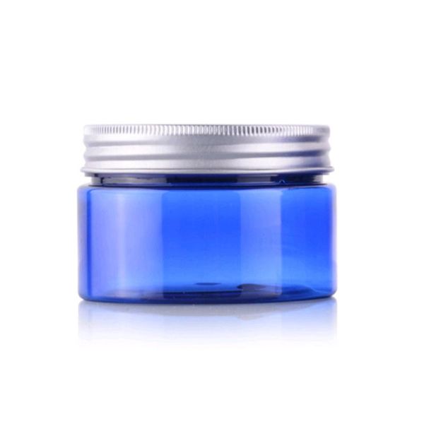 10pcs/lot 100ml face care cream jars blue plastic lotion cosmetic container with aluminium lids recycled skin make up box storage bottles &
10pcs/lot 100ml face care cream jars blue plastic lotion cosmetic container with aluminium lids recycled skin make up box storage bottles &