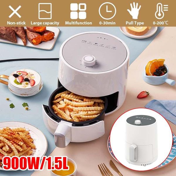 air fryers multifunction electric fryer 900w oil timer function automatic desk1.5l white french fries baking deep
air fryers multifunction electric fryer 900w oil timer function automatic desk1.5l white french fries baking deep