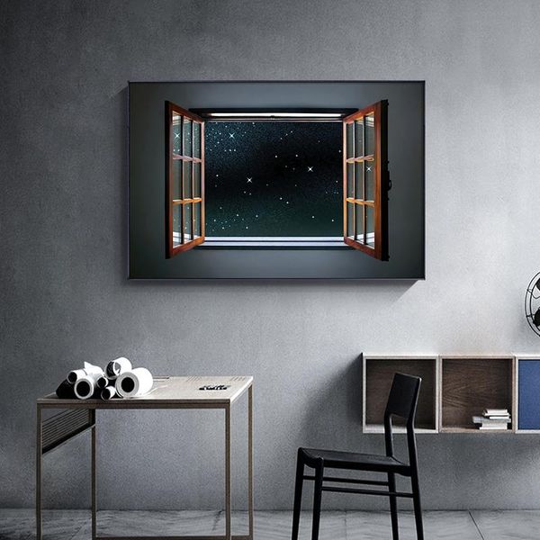 paintings nordic landscape windows view canvas painting posters and print night stars home decor art wall pictures for living room bedroom
paintings nordic landscape windows view canvas painting posters and print night stars home decor art wall pictures for living room bedroom
