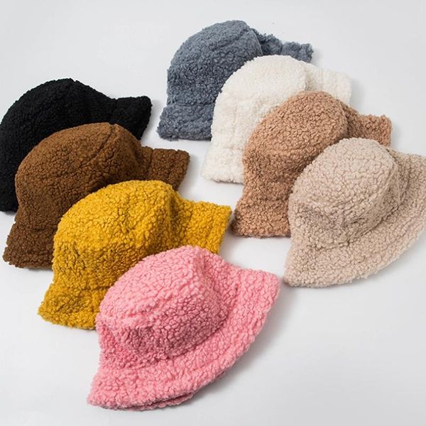 beanie/skull caps women hat solid artificial fur warm female cap faux winter bucket for outdoor sunscreen sun panama lady, Blue;gray
beanie/skull caps women hat solid artificial fur warm female cap faux winter bucket for outdoor sunscreen sun panama lady, Blue;gray