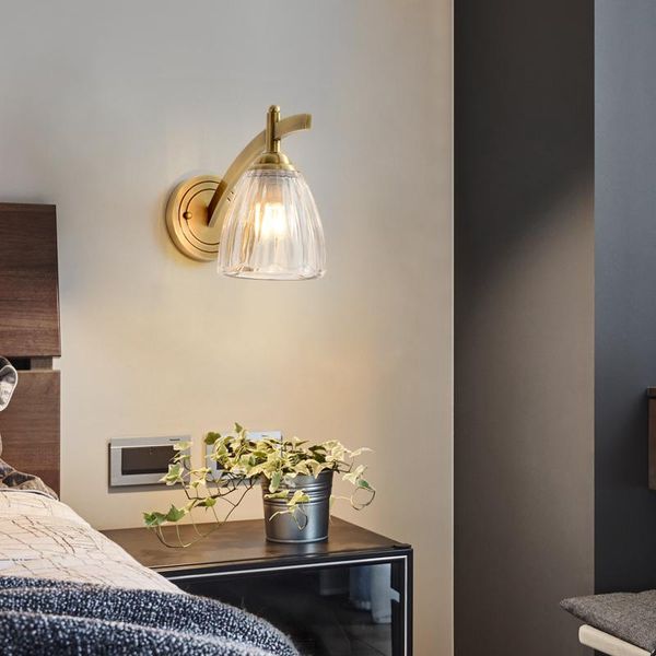 wall lamp nordic glass led golden copper e27 sconce lighting for bedroom bedside corridor aisle indoor decoration fixtures
wall lamp nordic glass led golden copper e27 sconce lighting for bedroom bedside corridor aisle indoor decoration fixtures