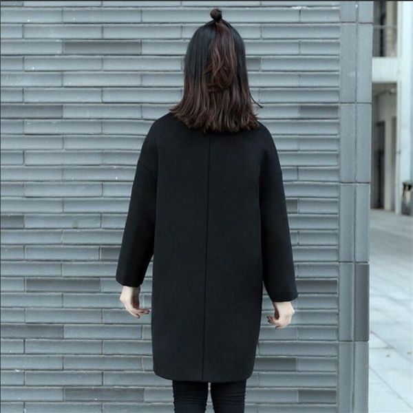 women's jackets coats net red woollen middle long winter woolen heavy leiq, Black;brown
women's jackets coats net red woollen middle long winter woolen heavy leiq, Black;brown