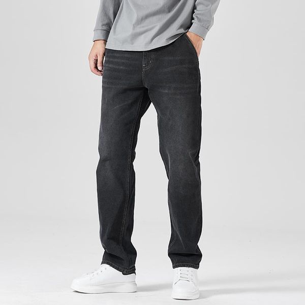 men's jeans 2021 cotton high-end straight autumn and winter models korean loose casual all-match trousers tide ykk zipper, Blue
men's jeans 2021 cotton high-end straight autumn and winter models korean loose casual all-match trousers tide ykk zipper, Blue