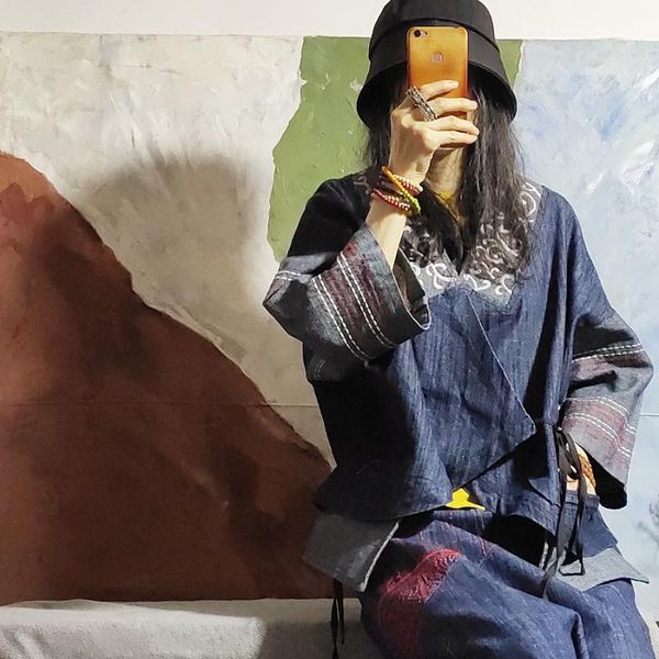 women's jackets women loose patchwork retro jacekts short coat female vintage overcoat ladies 2021 autumn outerwear, Black;brown
women's jackets women loose patchwork retro jacekts short coat female vintage overcoat ladies 2021 autumn outerwear, Black;brown