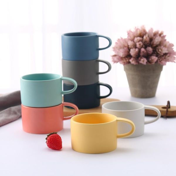 200ml luxury creative solid color ceramic mug coffee mugs milk tea cup cute water christmas children gift cafe
200ml luxury creative solid color ceramic mug coffee mugs milk tea cup cute water christmas children gift cafe