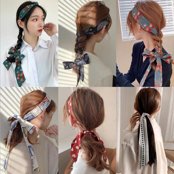 hair clips & barrettes 2021 headband female tying silk scarf ribbon headdress head rope streamer french turban tie, Golden;silver
hair clips & barrettes 2021 headband female tying silk scarf ribbon headdress head rope streamer french turban tie, Golden;silver