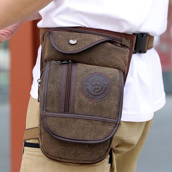 leisure men canvas drop leg bag waist fanny pack belt hip bum military travel motorcycle multi-purpose messenger shoulder bags
leisure men canvas drop leg bag waist fanny pack belt hip bum military travel motorcycle multi-purpose messenger shoulder bags