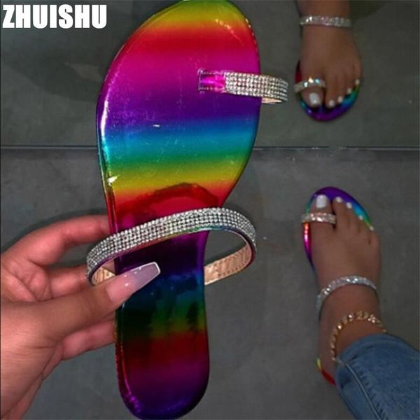 large size women slippers outdoor crystal mixed colors slides fashion rhinestone pu leather folder toe flats shoes, Black
large size women slippers outdoor crystal mixed colors slides fashion rhinestone pu leather folder toe flats shoes, Black