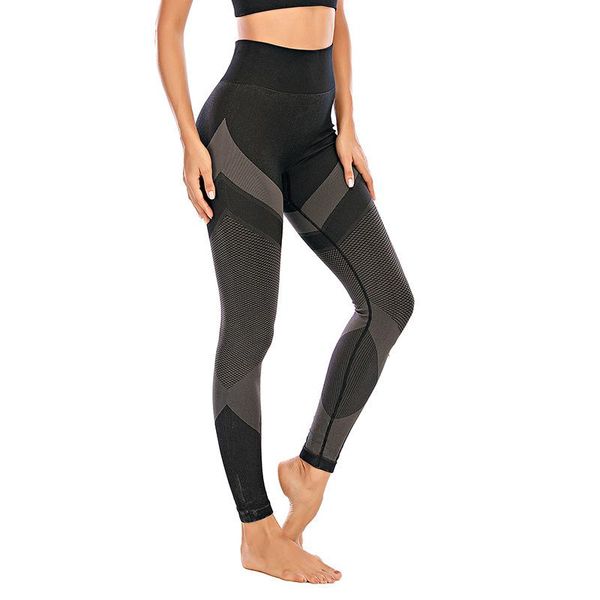 women's leggings seamless waist woman fitness yoga pants push up gym sport slim stretch running tights, Black
women's leggings seamless waist woman fitness yoga pants push up gym sport slim stretch running tights, Black