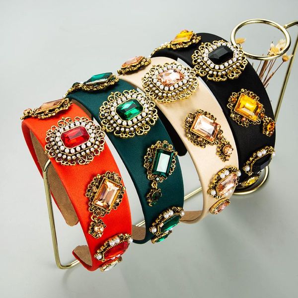2021 crystal baroque rhinestone headband hairbands for women orange green hairband hair accessories for girls party wholesale, Silver
2021 crystal baroque rhinestone headband hairbands for women orange green hairband hair accessories for girls party wholesale, Silver