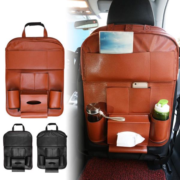 car organizer seat back storage bag travel holder in goods universal pu leather auto protector accessoires
car organizer seat back storage bag travel holder in goods universal pu leather auto protector accessoires