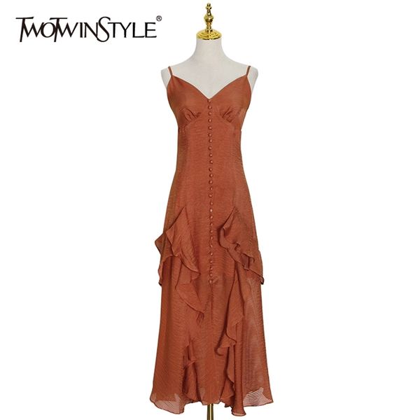 white patchwork ruffle sling dress for women v neck sleeveless high waist dresses female fashion clothing 210520, Black;gray
white patchwork ruffle sling dress for women v neck sleeveless high waist dresses female fashion clothing 210520, Black;gray