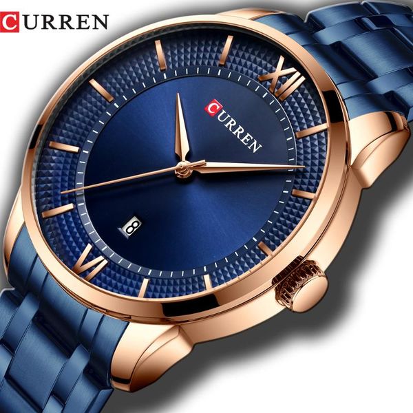 wristwatches curren luxury business quartz watches mens clock stainless steel band fashion men designers watch relogio masculino, Slivery;brown
wristwatches curren luxury business quartz watches mens clock stainless steel band fashion men designers watch relogio masculino, Slivery;brown