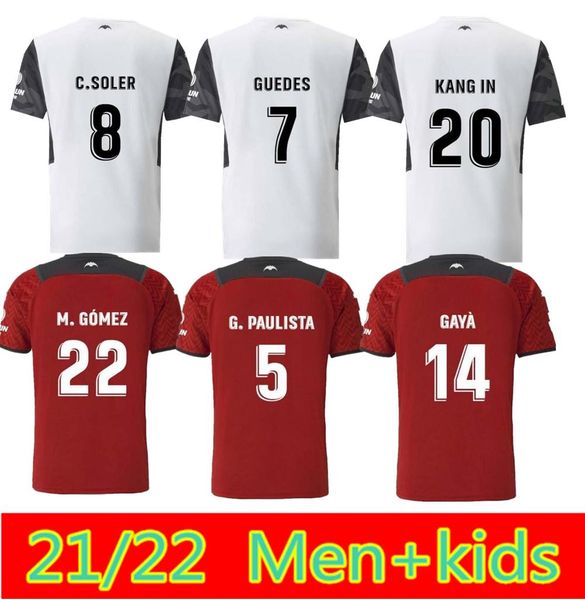 21/22 valencia soccer jerseys 2021 kids home away guedes gameiro florenzi red white camisetas de futbol rodrigo m.gomez men jersey kit footb, Black;yellow
21/22 valencia soccer jerseys 2021 kids home away guedes gameiro florenzi red white camisetas de futbol rodrigo m.gomez men jersey kit footb, Black;yellow