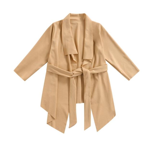 coat children solid color lapel-neck girls long sleeve irregular hem jacket with waistband 2-7y autumn children's clothing, Blue;gray
coat children solid color lapel-neck girls long sleeve irregular hem jacket with waistband 2-7y autumn children's clothing, Blue;gray