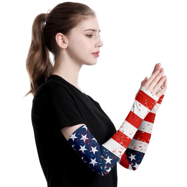 elbow & knee pads 1pair men women machine washable cycling american flag print cooling arm sleeve, Black;gray
elbow & knee pads 1pair men women machine washable cycling american flag print cooling arm sleeve, Black;gray