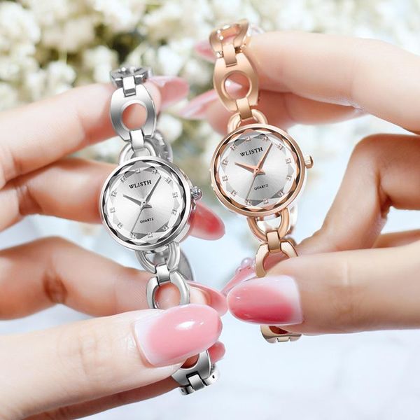 wristwatches metal watch woman stainless steel bracelet ms. korean fashion small waterproof thin strips quartz women's 2021, Slivery;brown
wristwatches metal watch woman stainless steel bracelet ms. korean fashion small waterproof thin strips quartz women's 2021, Slivery;brown