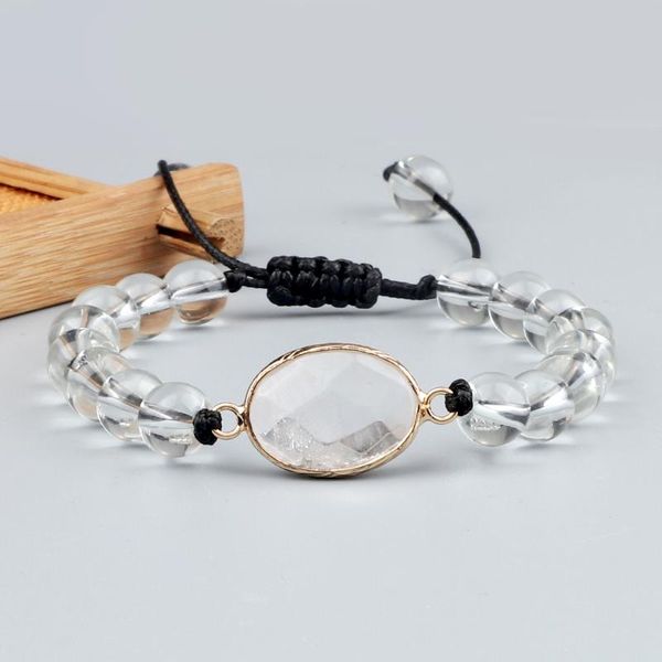 beaded, strands 8mm transparent white natural stone bracelet charm oval rhombus drop type pendant handmade jewelry gift for women, Black
beaded, strands 8mm transparent white natural stone bracelet charm oval rhombus drop type pendant handmade jewelry gift for women, Black