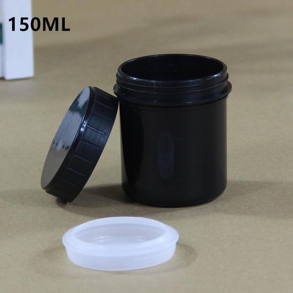 buckets 150ml plastic round jar with inner cover good sealing for flour sugar popcorn kernels refillable container 10pcs/lot
buckets 150ml plastic round jar with inner cover good sealing for flour sugar popcorn kernels refillable container 10pcs/lot