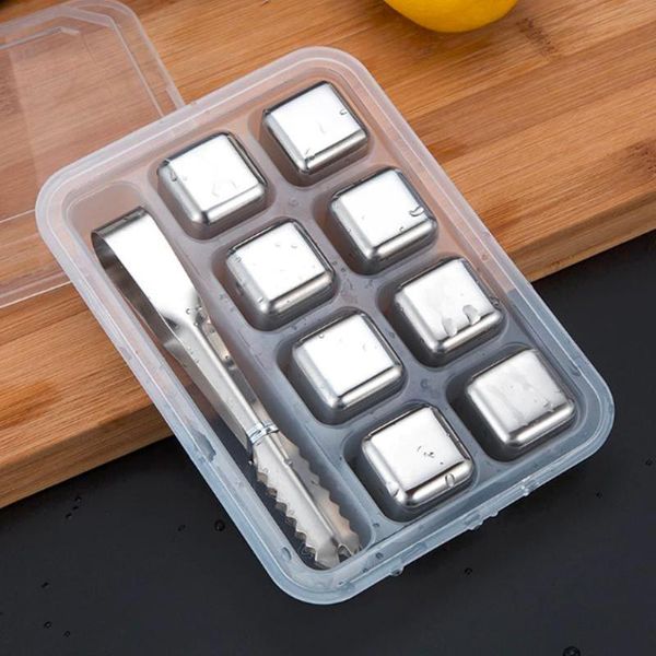 ice buckets and coolers reusable 304 stainless steel cubes quick grain chilling stones for whiskey wine coffee drink bar cold longer
ice buckets and coolers reusable 304 stainless steel cubes quick grain chilling stones for whiskey wine coffee drink bar cold longer